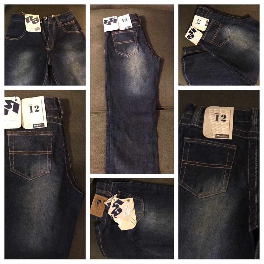 Kids jeans Raw Blue size 12
